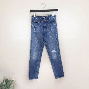 [J. Crew Factory] Distressed Stretch Skinny Jeans